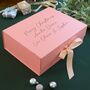 Personalised Luxury A4 Blush Pink Gift Box, thumbnail 1 of 8