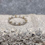 Silver And Gold Crown Ring : Bobble And Twinkle, thumbnail 1 of 4