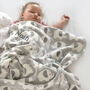Personalised Fluffy Ellie Blanket And Ellie Comforter, thumbnail 4 of 12