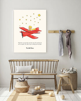 The Little Prince Plane Nursery Art Print, 3 of 3