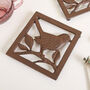 Traditional Iron Country Birds Trivet, thumbnail 1 of 7