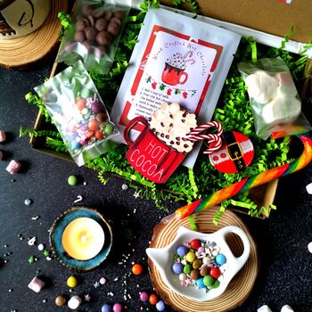 Christmas Hot Chocolate Station Gift Box, 2 of 10