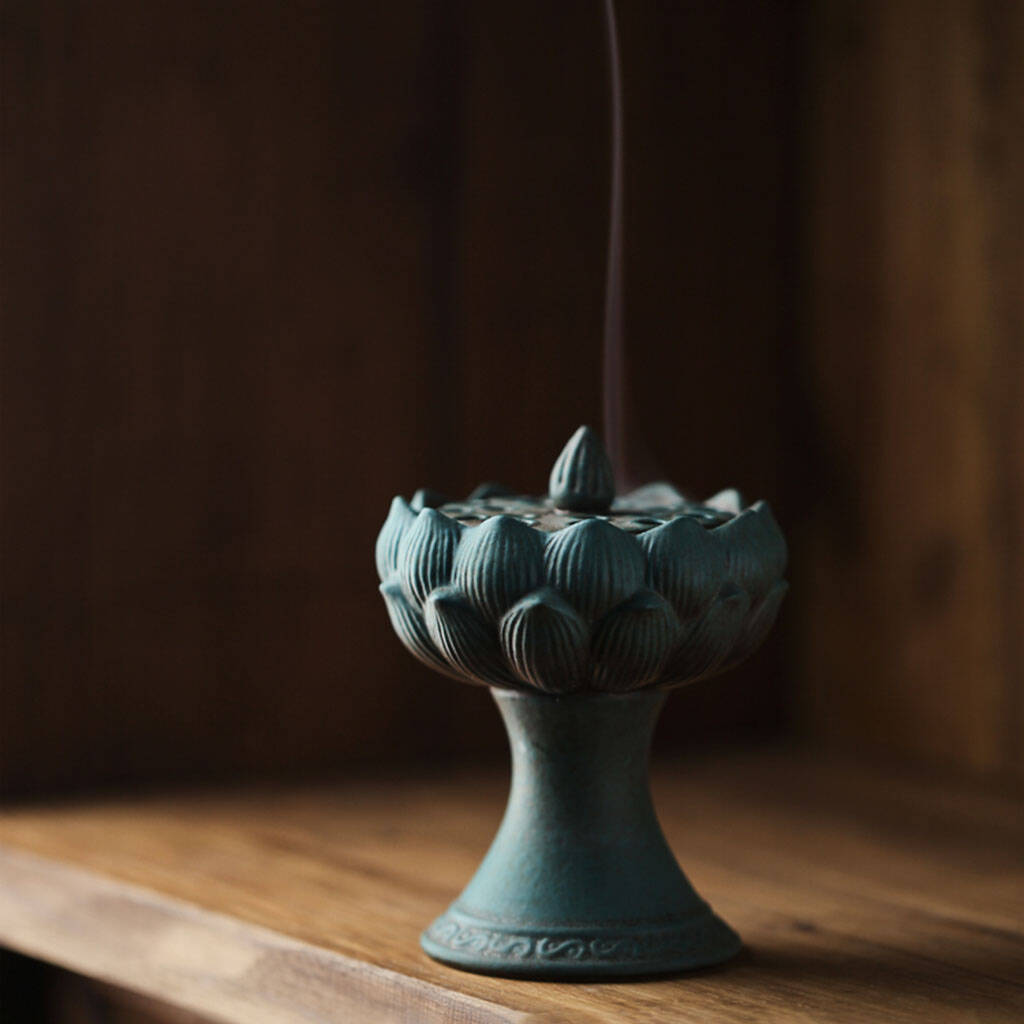 Ceramic Incense Bowl By Gohobi