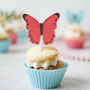 Butterfly Cupcake Toppers, Set Of Six, thumbnail 5 of 7