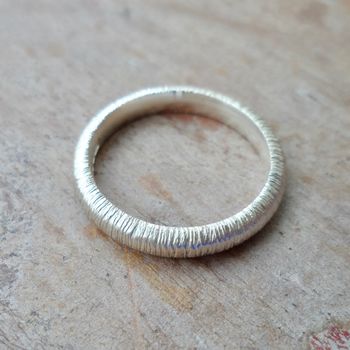 Textured Wedding Ring, 7 of 7