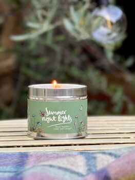 Insect Repellent Candle. Lavender And Patchouli, 4 of 5