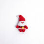 Delightfully Festive Christmas Crochet Bag Charms, thumbnail 1 of 6