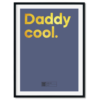 Music Lyric Print That Plays 'Daddy Cool', 3 of 6