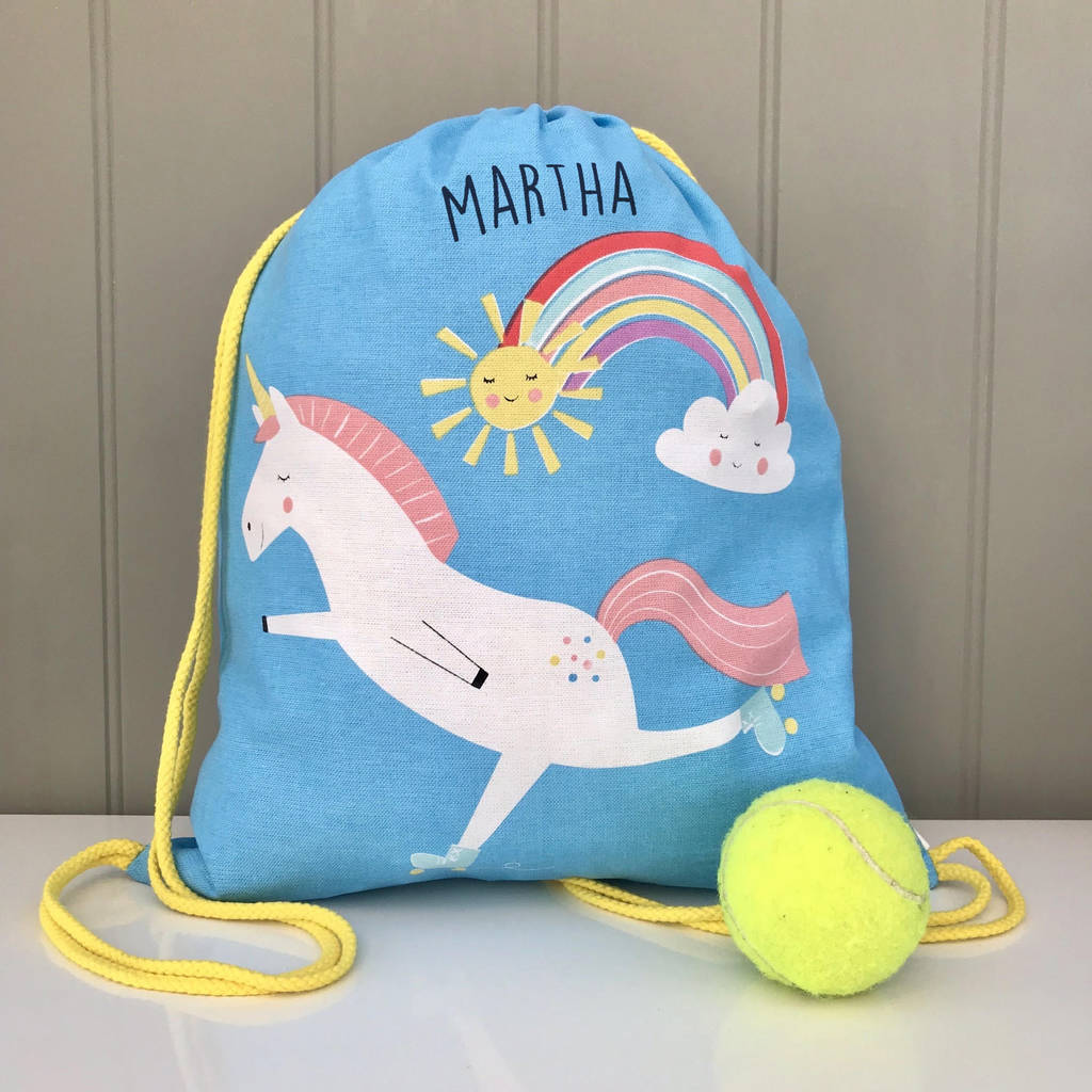 Children's Unicorn Personalised Bag, 1 of 5