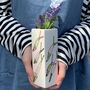 Personalised Small Square Vase In Various Designs, thumbnail 6 of 10
