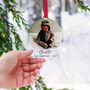 Personalised Baby's First Christmas Bauble Decoration, thumbnail 8 of 8