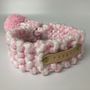 Personalised Hand Knitted Pastel Dog Scarf, thumbnail 7 of 11