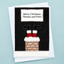 'Santa' Personalised Childrens Christmas Card, thumbnail 3 of 3