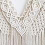Wall Hanging Woven Macrame Tapestry, thumbnail 4 of 6