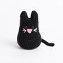 Black Cat Easy Halloween Crochet Kit, thumbnail 2 of 10