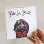 Personalised Pet Christmas Bow Card, thumbnail 7 of 10