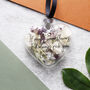 Floral Glass Bauble Keepsake For Mum, thumbnail 5 of 9