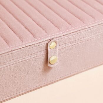 Large Quilted Velvet Jewellery Box, 7 of 11