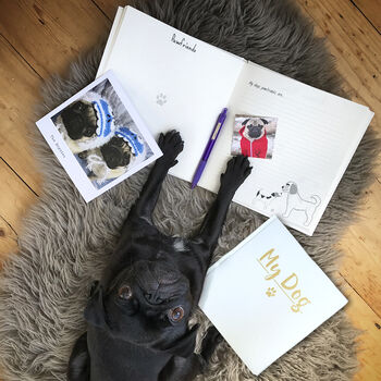 Personalised My Dog And Puppy Photo Journal Memory Book, 5 of 11