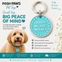 25mm I'm Chipped And Loved Pet ID Tag, thumbnail 3 of 4