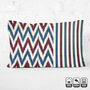 Zig Zag And Striped Handwoven Ikat Cushion Cover, thumbnail 6 of 8