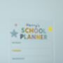 Personalised Kids Weekly School Planner Wipeable Acrylic Board, thumbnail 2 of 2