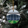 Any Football Stadium Illustrated Christmas Decoration, thumbnail 7 of 8