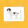 Spencer The Spaniel Illustrated Blank Greeting Card, thumbnail 3 of 10
