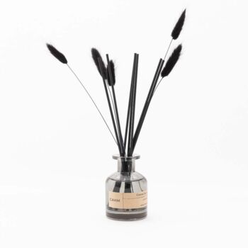 Cocoa Butter And Vanilla Luxury Black Reed Diffuser, 2 of 4