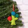 Fancy Cactus Handmade Christmas Decoration Traditional, thumbnail 1 of 2