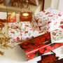 Vintage Baubles Illustrated Christmas Wrapping Paper, thumbnail 4 of 4