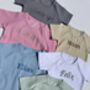 Personalised Summer Ribbed Cotton Kids Loungewear Set, thumbnail 6 of 10