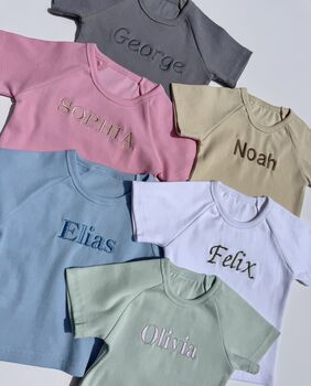 Personalised Summer Ribbed Cotton Kids Loungewear Set, 6 of 10