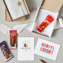 Christmas Card And Chocolate Letterbox Sweet Treat, thumbnail 2 of 5