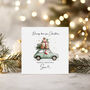 Driving Home For Christmas Personalised Christmas Card, thumbnail 1 of 2