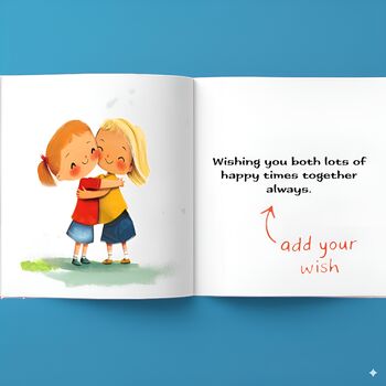Personalised Favourite Times Book Gift For Siblings/Friends/Cousins, 6 of 9