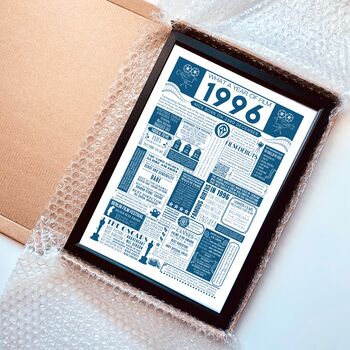 Personalised Film Poster 30th Birthday Gift, 11 of 12