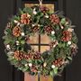 Forest Pine Cone Winter Wreath, thumbnail 1 of 6