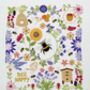 Bees And Blossoms Embroidery Pdf Pattern, thumbnail 9 of 11