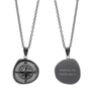 Personalised Men's Compass Amulet Necklace, thumbnail 4 of 6