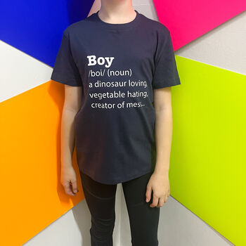 Boy Definition T Shirt, 2 of 5