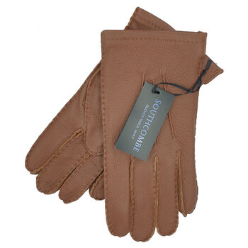 Northay. Men's Deerskin And Cashmere Gloves, 6 of 9
