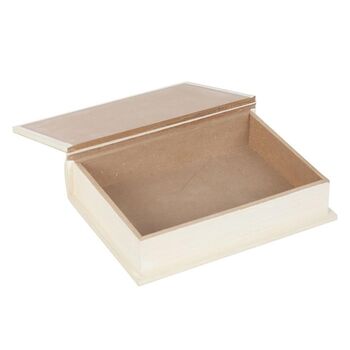 White Book Shaped Storage Box, 2 of 2