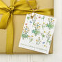 Floral Seed Card Gift Tags, thumbnail 2 of 5