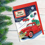 Christmas Truck Festive Card, thumbnail 1 of 2