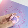 Satisfying Seashell Clicker Keyring And Tactile Charm, thumbnail 3 of 4