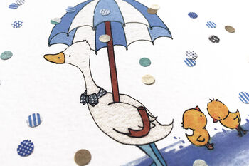 Set Of Three Children's Duck Nursery Wall Art Prints, 4 of 11
