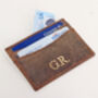 Leather Credit Card Holder, thumbnail 2 of 12