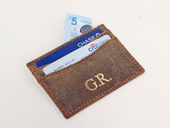 Leather Credit Card Holder, 2 of 12