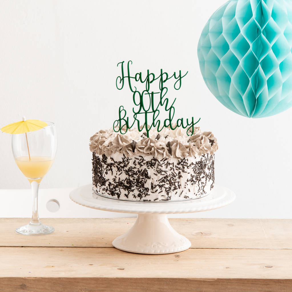 508 90 Birthday Cake Images, Stock Photos & Vectors | Shutterstock